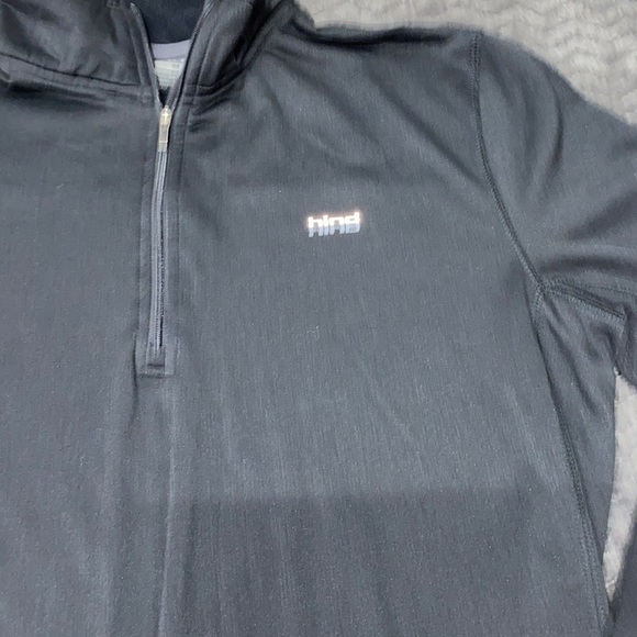Hind Performance running top long sleeve 3/4-quarter zip Size medium - Picture 12 of 13